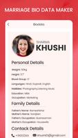 Perfect Marriage Biodata poster