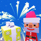 Santa Winter Snow Christmas Gift Spread Car Sim icon