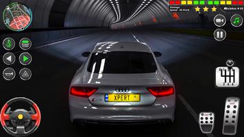 menyetir nyata mobil parkir 3d poster