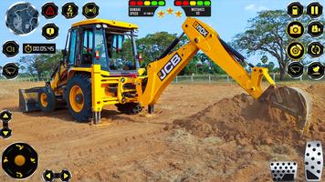 JCB Excavator Construction 3D اسکرین شاٹ 1