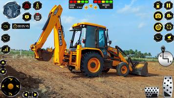 JCB Excavator Construction 3D اسکرین شاٹ 2