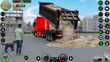 City Truck Game Cargo Driving اسکرین شاٹ 1