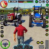 Farm Tractor Simulator Game 3D icon
