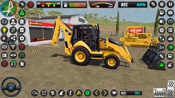 JCB excavatrice simulateur 3d capture d'écran 2