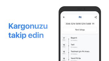 Kargo Takibi - Takip Aras, Yurtiçi, MNG, PTT, ... Ekran Görüntüsü 2