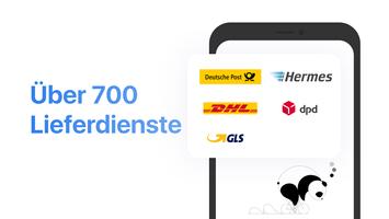 Paketverfolgung - DHL, Hermes, UPS, DPD, GLS, etc. Screenshot 1