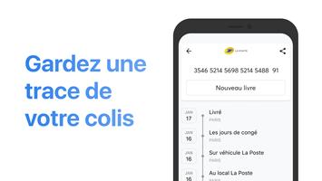 Suivi de colis - La Poste, Colissimo, Chronopost capture d'écran 2