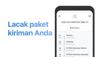 Pelacak Paket－JNE, J & T, Tiki, Pos Indonesia, dll screenshot 2