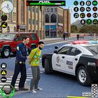 US Police Car Parking Sim 3D icon