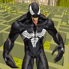 Venom Spider Superhero Vs Zombie Fight Maze Runner Zeichen