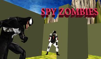 Venom Spider Superhero Vs Zombie Fight Maze Runner imagem de tela 1