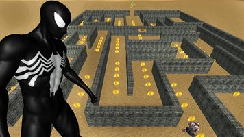 Venom Spiderhero Vs Zombie Fight Maze Run capture d'écran 3