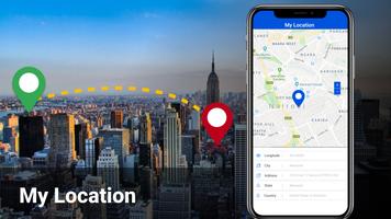 Voice GPS Map Navigation Route poster