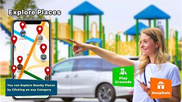 GPS Map Voice Navigation Route captura de pantalla 1