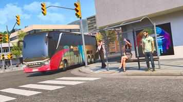 Modern Bus Coach Simulator 3d 截图 1