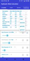 Hydraulic Slide Calculator ポスター