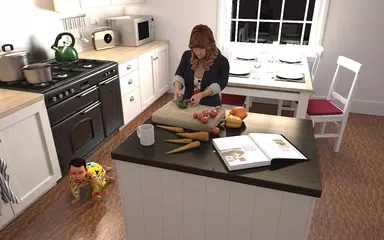 Pregnant mother mom game APK download