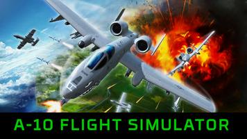 Flight Sim: A-10 Warthog Bombe poster