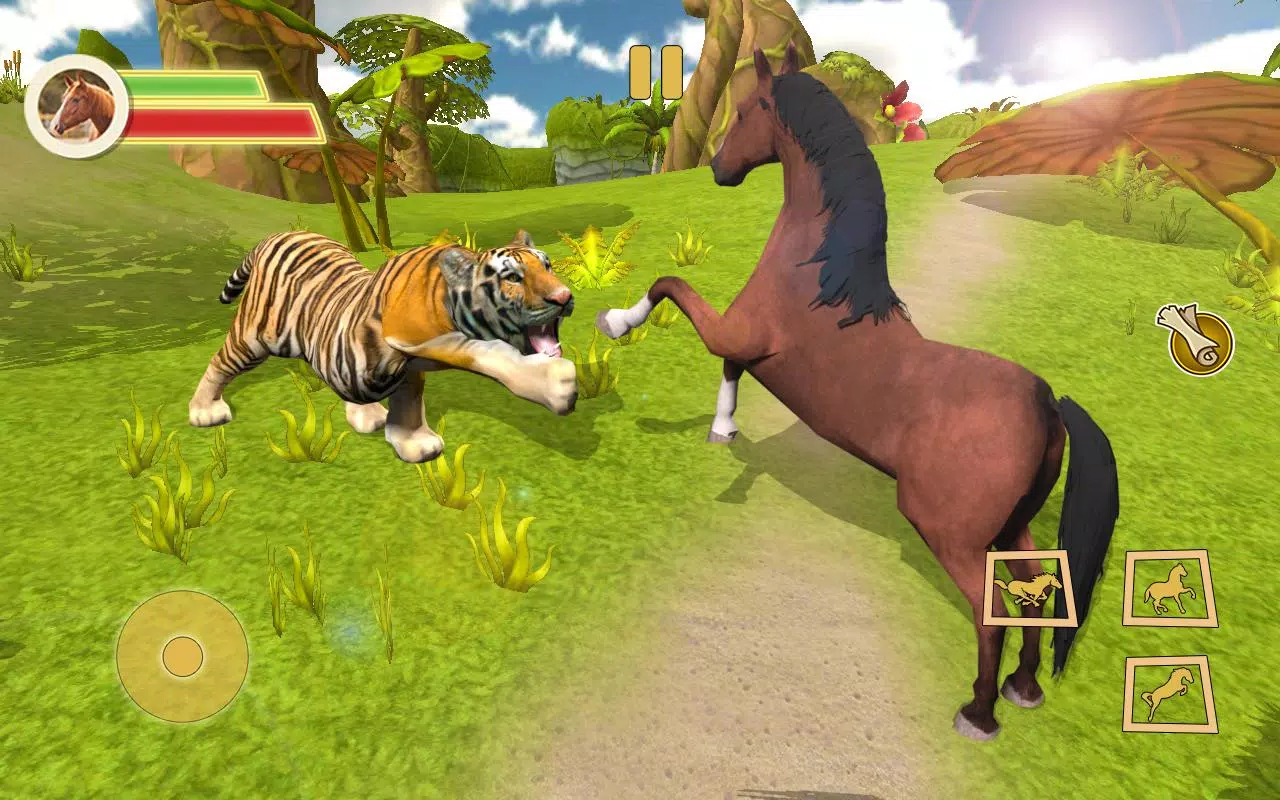 Download do APK de Cavalo Selvagem selva jogo para Android