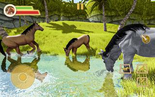 Wild Forest Horse Simulator capture d'écran 2