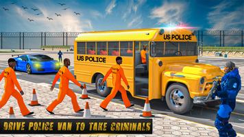 Police Truck Transport Games capture d'écran 3
