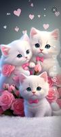 Cute Cat Wallpaper HD poster