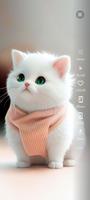 Wallpaper Kucing Lucu HD syot layar 2