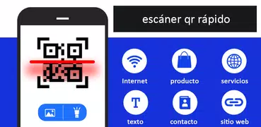 Escáner de código QR lector