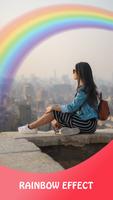 Rainbow Light Leak Effect Photo Editor الملصق