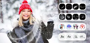 Snow Effect Photo Editor App