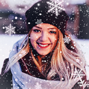 efecto nieve en la foto APK