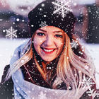 Snow Effect Photo Editor App biểu tượng