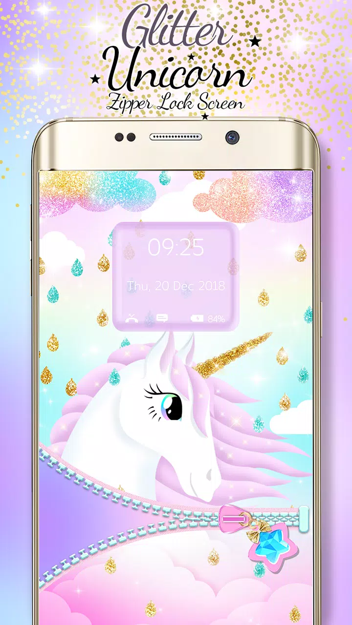 Descarga de APK de Bloquear Pantalla Unicornio Brillo para Android Descarga de APK de Bloquear Pantalla Unicornio Brillo para Android