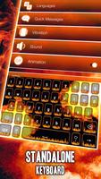 Fire Burning Keyboard Live screenshot 2