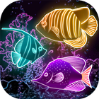 Neon Fish Wallpaper Live icon