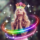 Neon Light Crown Effect Photo Editor APK