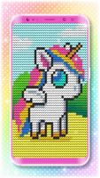 Pailletten Hintergründe Einhorn Screenshot 1