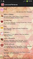 Love Letters & Romantic Quotes plakat