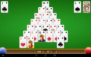 Classic Pyramid Solitaire screenshot 2