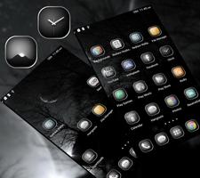 Black&White Launcher Theme syot layar 1