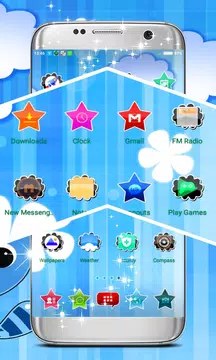Screenshot 1 for Sweet Cartoon Theme