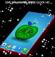 Wallpaper Hidup Apple Clock HD screenshot 2