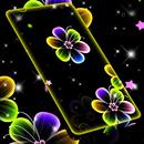 Neon Flowers Live Wallpaper APK