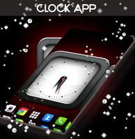 Horloge Live Wallpaper App Affiche