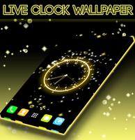 Live Clock Wallpaper imagem de tela 3