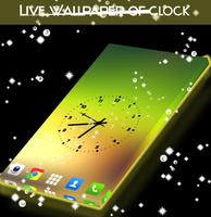 Clock Live Wallpaper 3D HD โปสเตอร์