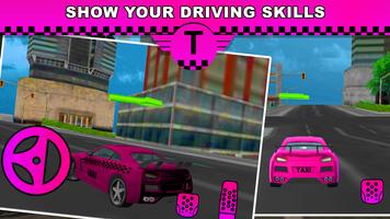 Pink Lady Crazy Taxi Driver screenshot 1