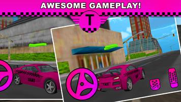 Pink Lady Crazy Taxi Driver screenshot 2