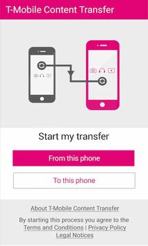 T-Mobile Content Transfer poster