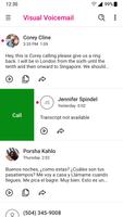 T-Mobile Visual Voicemail captura de pantalla 3